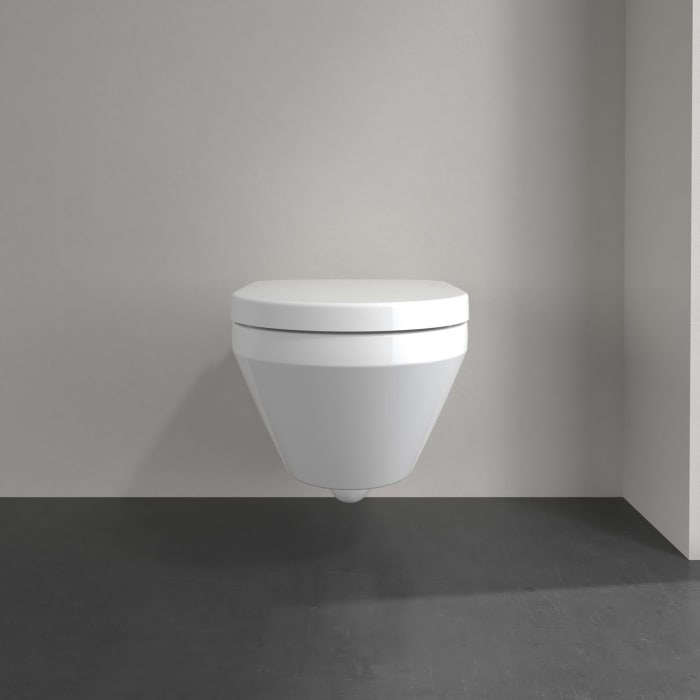 Villeroy & Boch Architectura Tiefspül-WC spülrandlos, wandhängend, mit TwistFlush