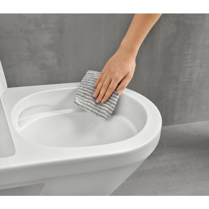 Villeroy & Boch Architectura Tiefspül-WC spülrandlos, wandhängend, mit TwistFlush CeramicPlus