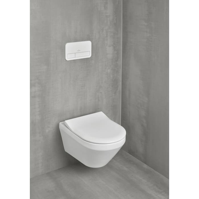 Villeroy & Boch Architectura Tiefspül-WC spülrandlos, wandhängend, mit TwistFlush