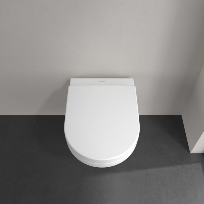 Villeroy & Boch Architectura Tiefspül-WC spülrandlos, wandhängend, mit TwistFlush CeramicPlus