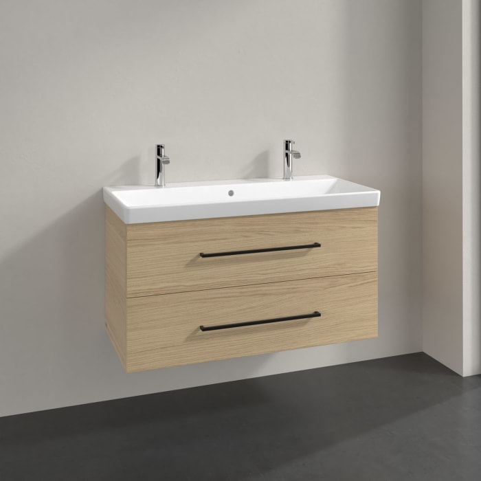 Villeroy & Boch Avento Waschtischunterschrank 97,6 x 51,4 cm, 2 Auszüge