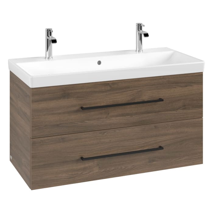 Villeroy & Boch Avento Waschtischunterschrank 97,6 x 51,4 cm, 2 Auszüge