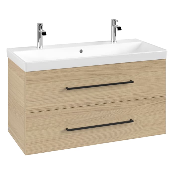 Villeroy & Boch Avento Waschtischunterschrank 97,6 x 51,4 cm, 2 Auszüge