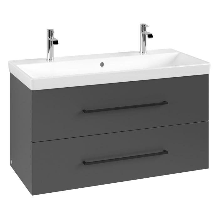 Villeroy & Boch Avento Waschtischunterschrank 97,6 x 51,4 cm, 2 Auszüge