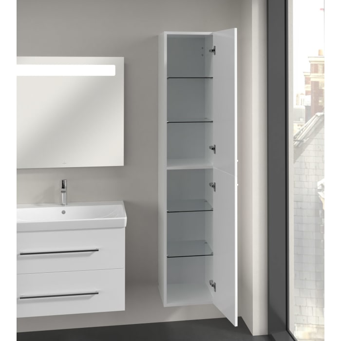 Villeroy & Boch Avento Hochschrank 34,6 x 176 cm, 2 Türen Anschlag rechts