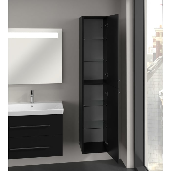 Villeroy & Boch Avento Hochschrank 34,6 x 176 cm, 2 Türen Anschlag rechts