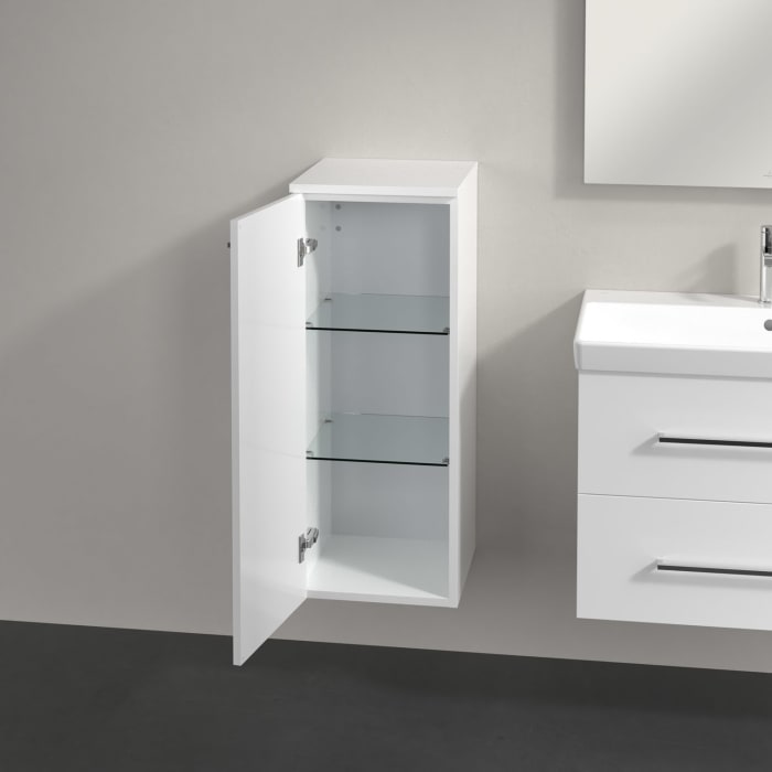 Villeroy & Boch Avento Seitenschrank 34,7 x 88,8 cm, 1 Tür Anschlag links