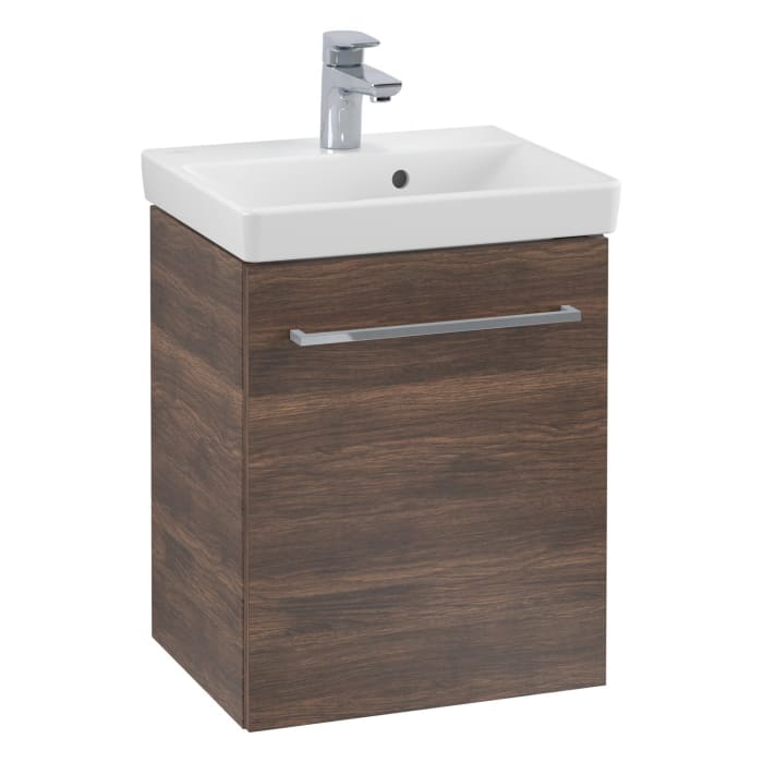 Villeroy & Boch Avento Waschtisch mit Unterschrank 45 cm, 1 Tür , Anschlag rechts