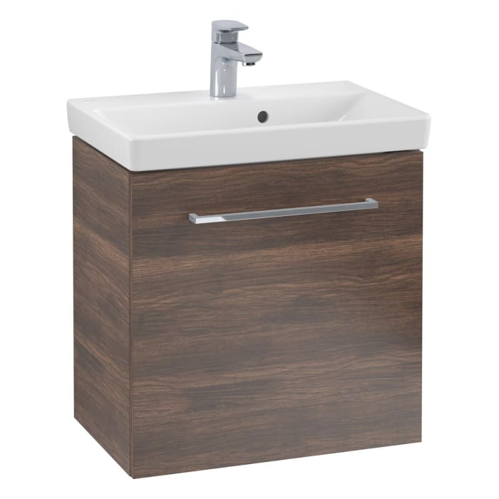 Villeroy & Boch Avento Waschtisch mit Unterschrank 55 cm, 1 Tür , Anschlag links