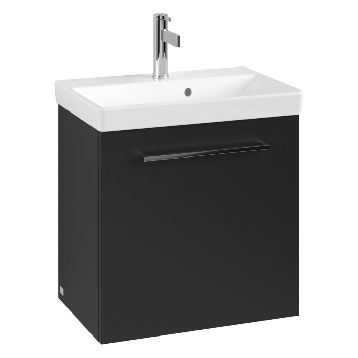 Villeroy & Boch Avento Waschtisch mit Unterschrank 55 cm, 1 Tür , Anschlag links