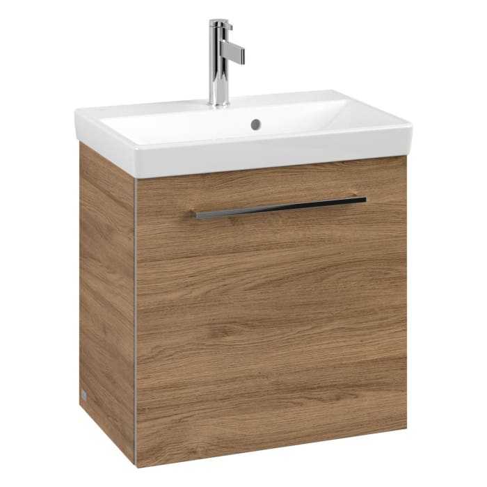 Villeroy & Boch Avento Waschtisch mit Unterschrank 55 cm, 1 Tür , Anschlag rechts