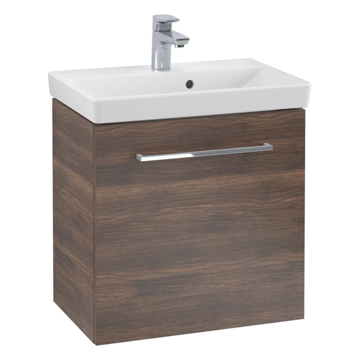 Villeroy & Boch Avento Waschtisch mit Unterschrank 55 cm, 1 Tür , Anschlag rechts