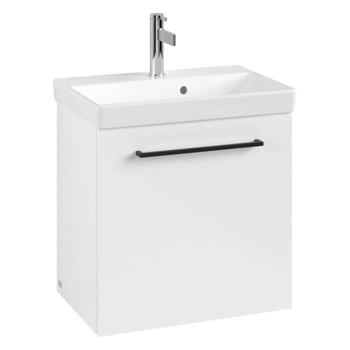 Villeroy & Boch Avento Waschtisch mit Unterschrank 55 cm, 1 Tür , Anschlag links