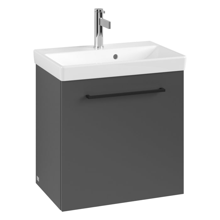 Villeroy & Boch Avento Waschtisch mit Unterschrank 55 cm, 1 Tür , Anschlag rechts