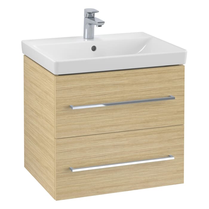 Villeroy & Boch Avento Waschtisch mit Unterschrank 60 cm, 2 Auszüge
