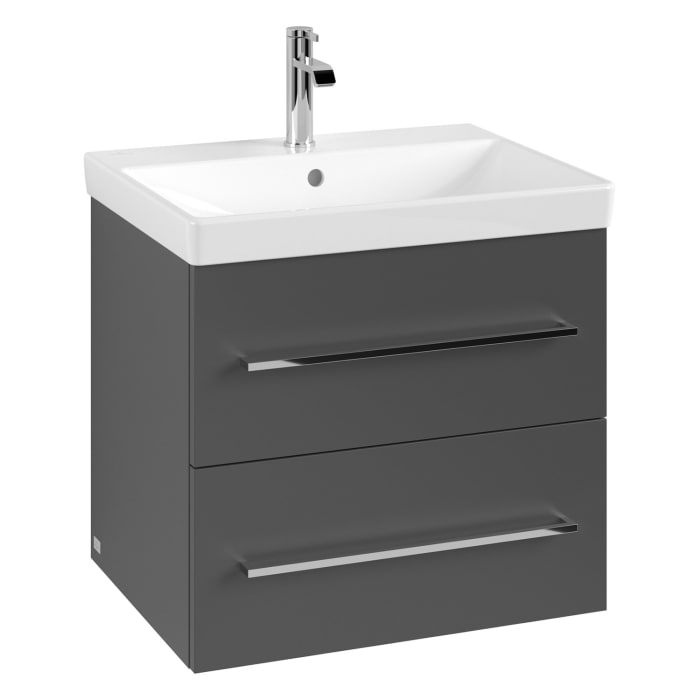 Villeroy & Boch Avento Waschtisch mit Unterschrank 60 cm, 2 Auszüge