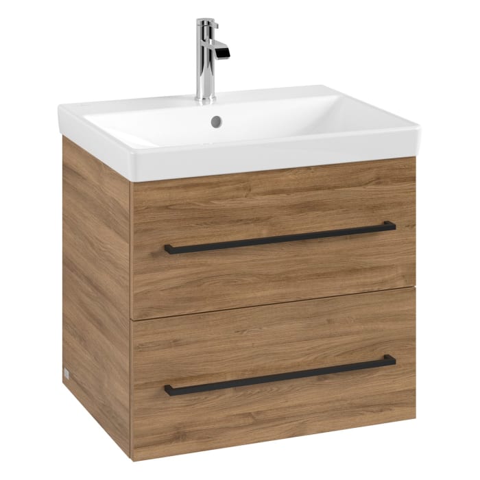 Villeroy & Boch Avento Waschtisch mit Unterschrank 60 cm, 2 Auszüge