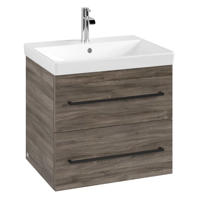 Villeroy & Boch Avento Waschtisch mit Unterschrank 60 cm, 2 Auszüge