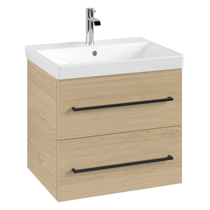 Villeroy & Boch Avento Waschtisch mit Unterschrank 60 cm, 2 Auszüge