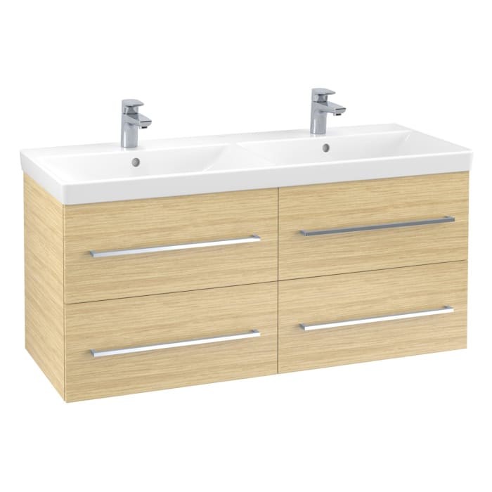 Villeroy & Boch Avento Waschtisch mit Unterschrank 120 cm, 2 Auszüge
