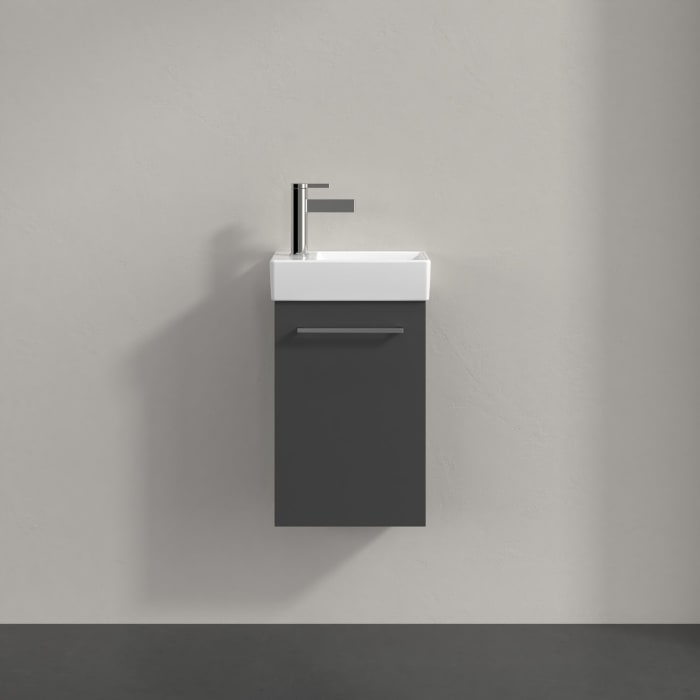 Villeroy & Boch Avento Waschtisch mit Unterschrank 36 cm, 1 Tür , Anschlag links