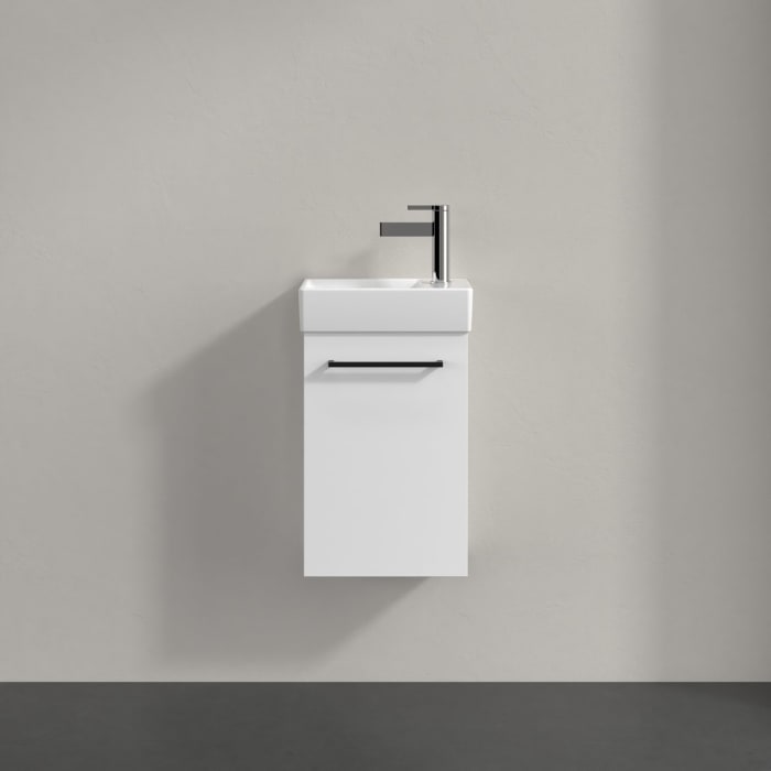 Villeroy & Boch Avento Waschtisch mit Unterschrank 36 cm, 1 Tür , Anschlag links