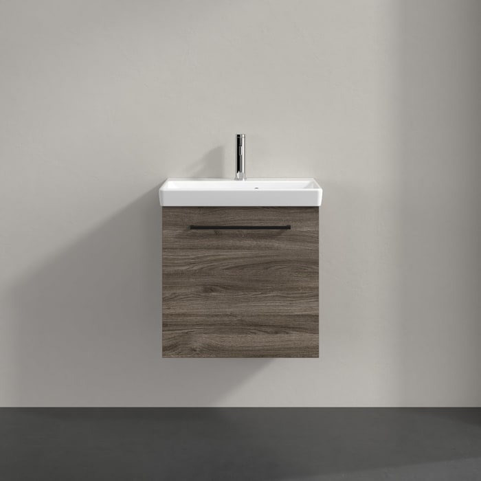 Villeroy & Boch Avento Waschtisch mit Unterschrank 55 cm, 1 Tür , Anschlag links