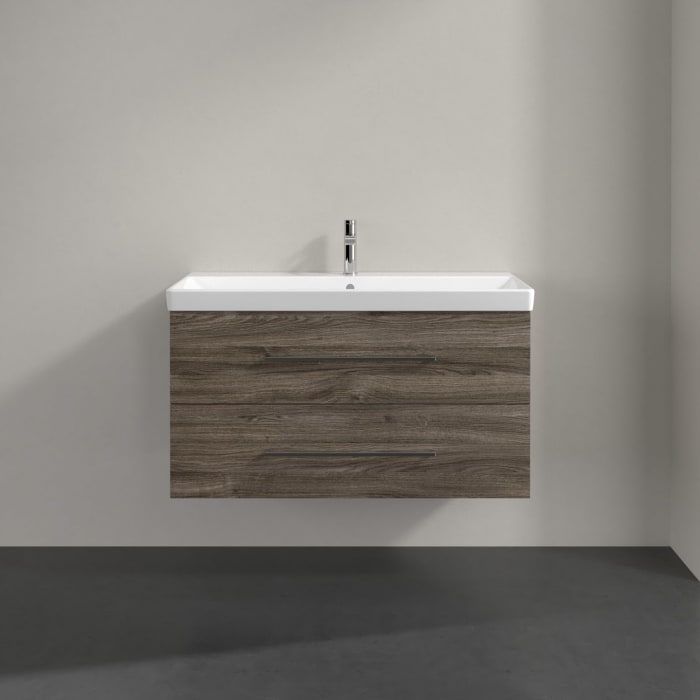 Villeroy & Boch Avento Waschtisch mit Unterschrank 100 cm, 2 Auszüge