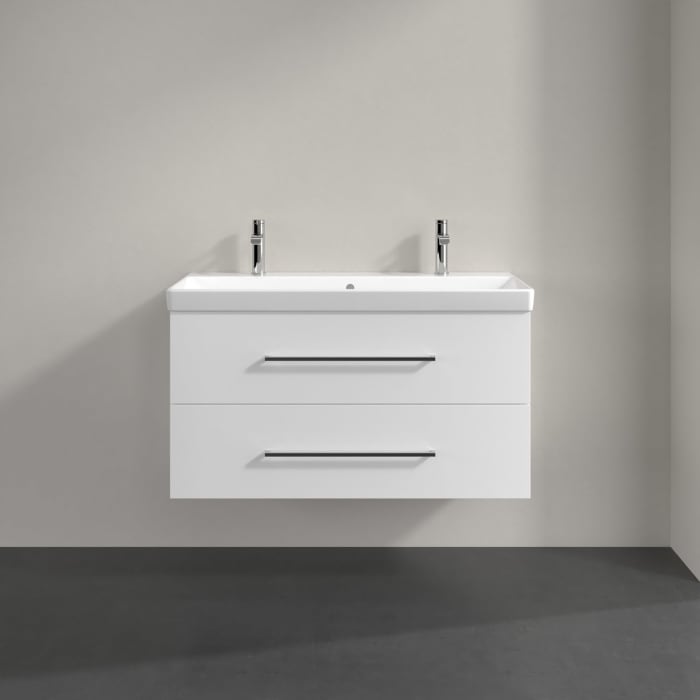 Villeroy & Boch Avento Waschtisch mit Unterschrank 100 cm, 2 Auszüge