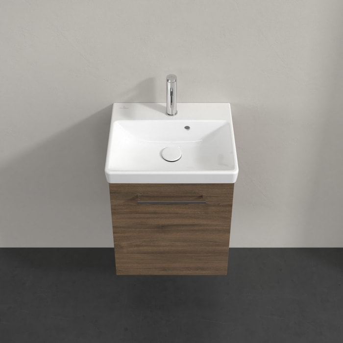 Villeroy & Boch Avento Waschtisch mit Unterschrank 45 cm, 1 Tür , Anschlag rechts