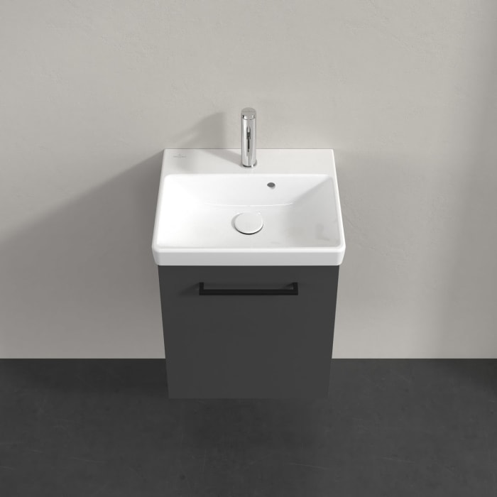 Villeroy & Boch Avento Waschtisch mit Unterschrank 45 cm, 1 Tür , Anschlag rechts