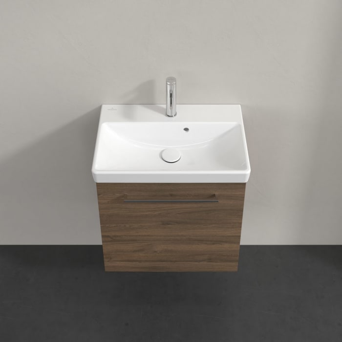 Villeroy & Boch Avento Waschtisch mit Unterschrank 55 cm, 1 Tür , Anschlag links