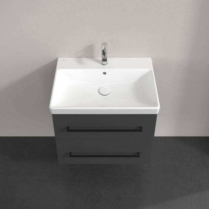 Villeroy & Boch Avento Waschtisch mit Unterschrank 65 cm, 2 Auszüge