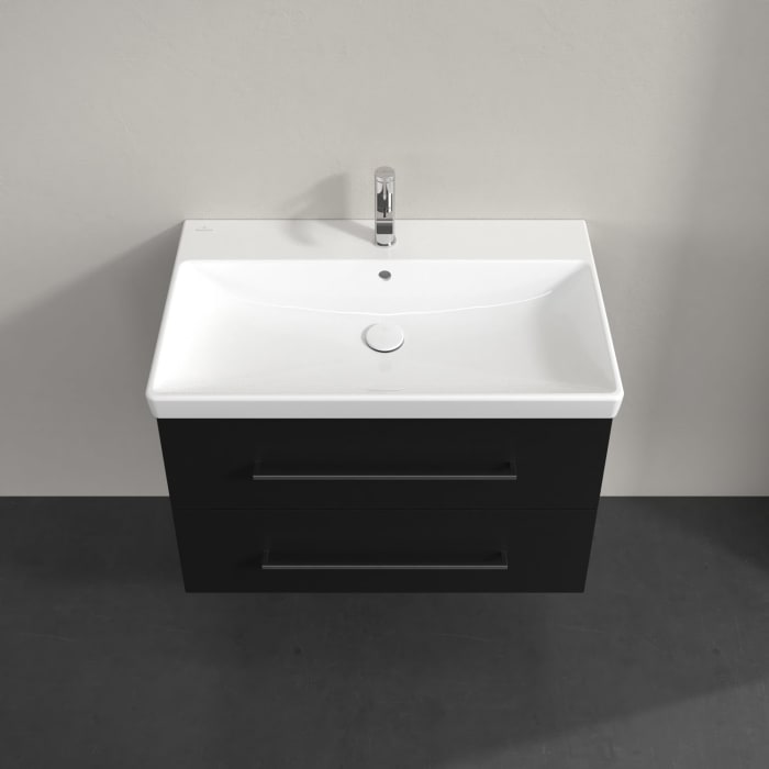 Villeroy & Boch Avento Waschtisch mit Unterschrank 80 cm, 2 Auszüge