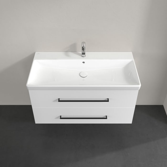 Villeroy & Boch Avento Waschtisch mit Unterschrank 100 cm, 2 Auszüge