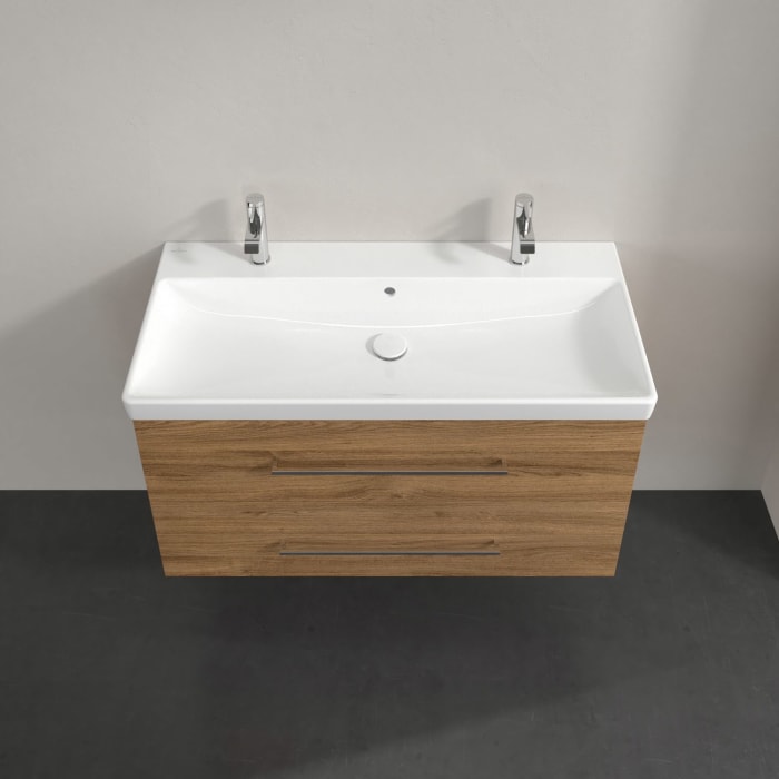 Villeroy & Boch Avento Waschtisch mit Unterschrank 100 cm, 2 Auszüge