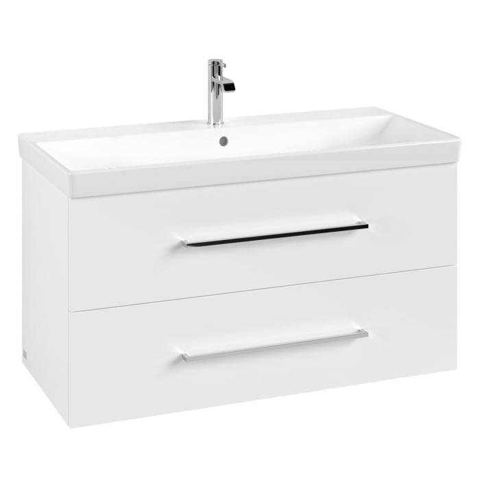 Villeroy & Boch Avento Waschtisch mit Unterschrank 100 cm, 2 Auszüge