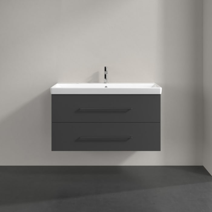 Villeroy & Boch Avento Waschtisch mit Unterschrank 100 cm, 2 Auszüge