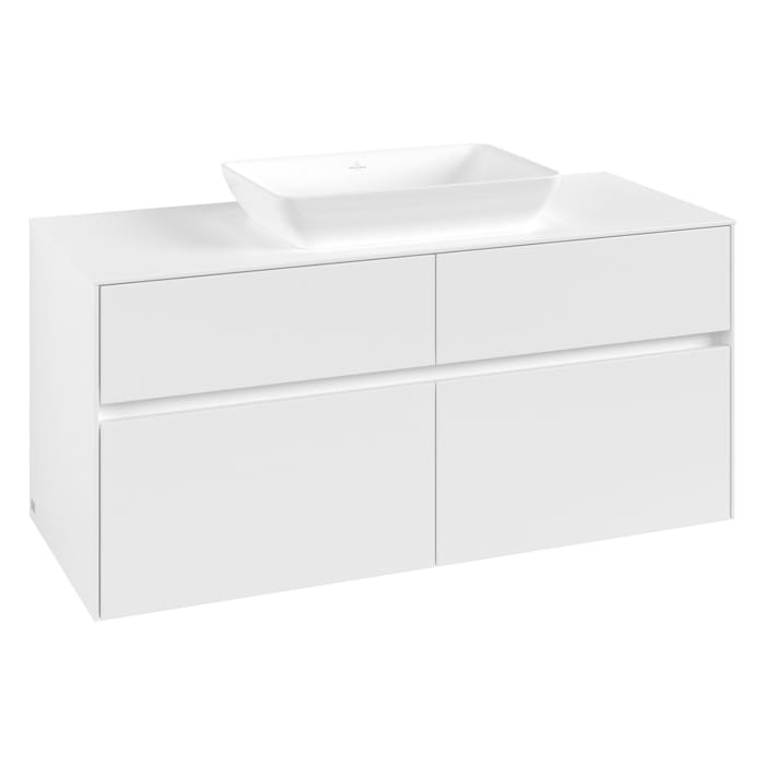 Villeroy & Boch Collaro Waschtischunterschrank 120 x 50 cm, mit 4 Auszügen für Venticello Waschtisch