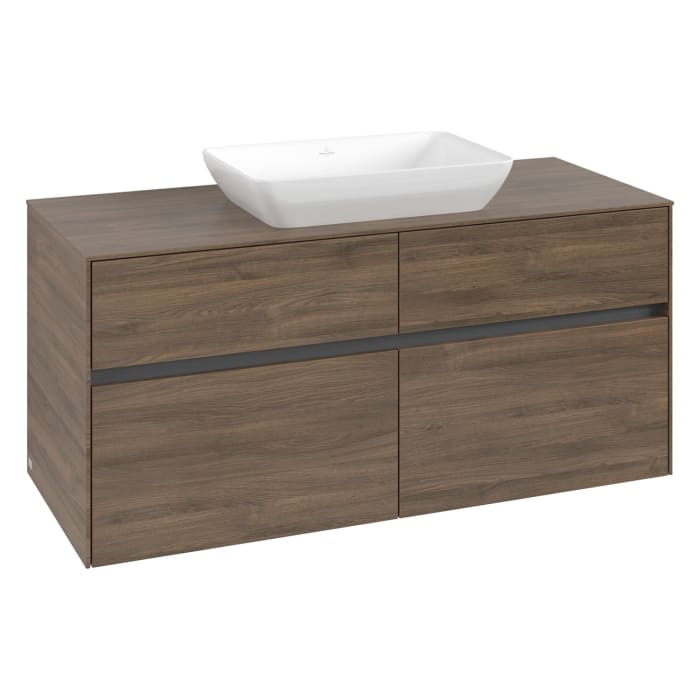 Villeroy & Boch Collaro Waschtischunterschrank 120 x 50 cm, mit 4 Auszügen für Venticello Waschtisch