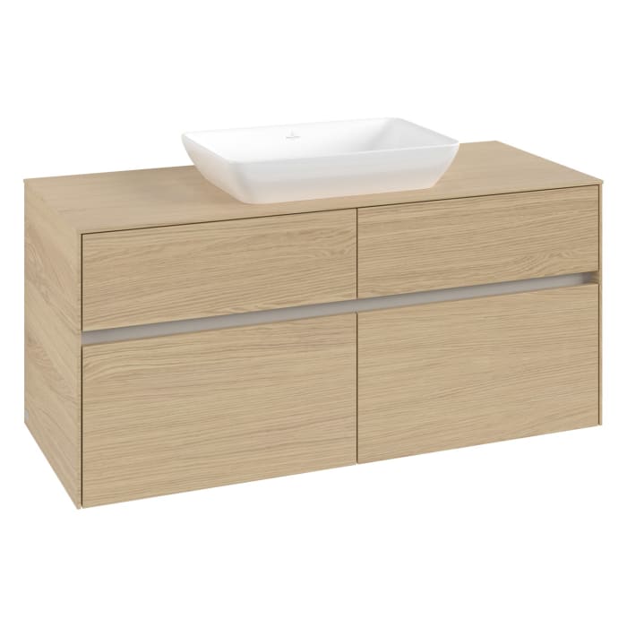 Villeroy & Boch Collaro Waschtischunterschrank 120 x 50 cm, mit 4 Auszügen für Venticello Waschtisch