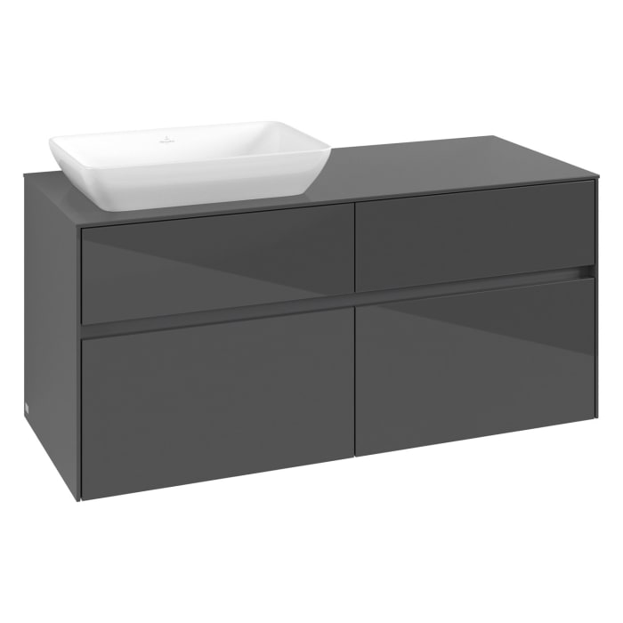Villeroy & Boch Collaro Waschtischunterschrank 120 x 50 cm, mit 4 Auszügen für Venticello Waschtisch