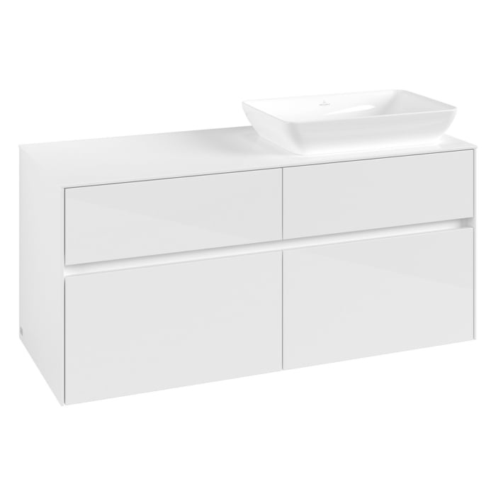 Villeroy & Boch Collaro Waschtischunterschrank 120 x 50 cm, mit 4 Auszügen für Venticello Waschtisch