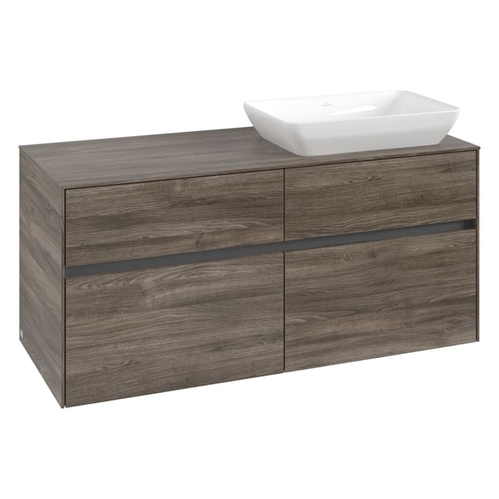 Villeroy & Boch Collaro Waschtischunterschrank 120 x 50 cm, mit 4 Auszügen für Venticello Waschtisch