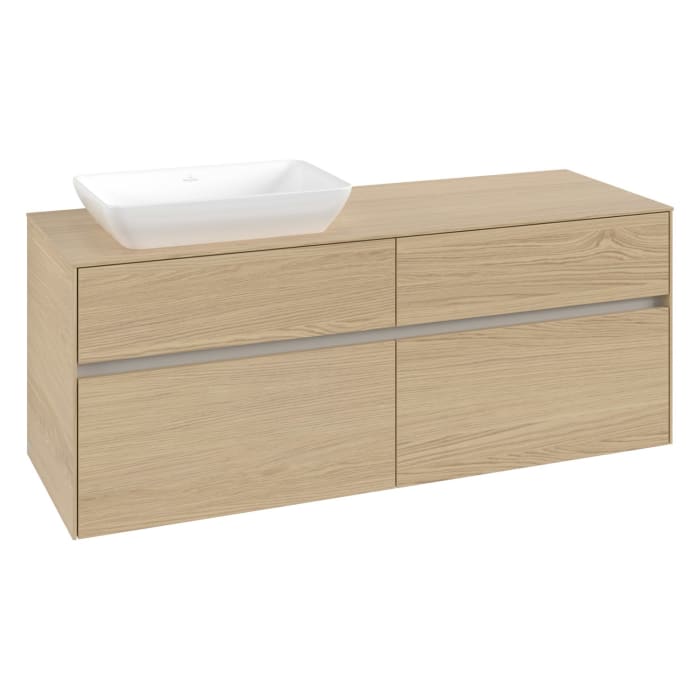 Villeroy & Boch Collaro Waschtischunterschrank 140 x 50 cm, mit 4 Auszügen für Venticello Waschtisch