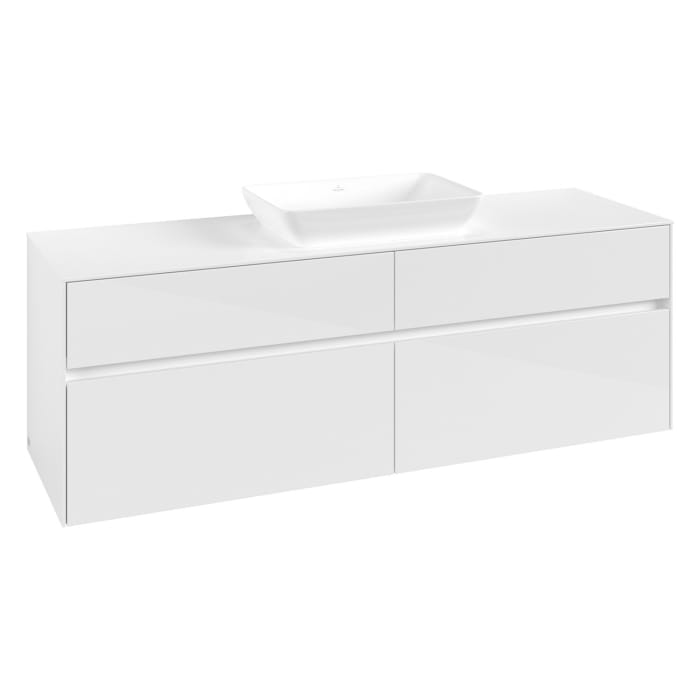 Villeroy & Boch Collaro Waschtischunterschrank 160 x 50 cm, mit 4 Auszügen für Venticello Waschtisch