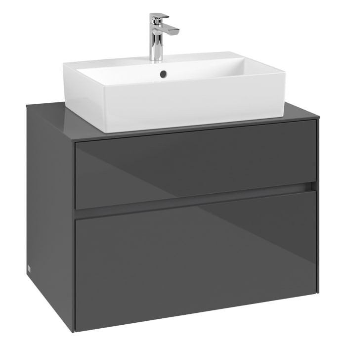 Villeroy & Boch Collaro Waschtischunterschrank 80 x 50 cm, mit 2 Auszügen