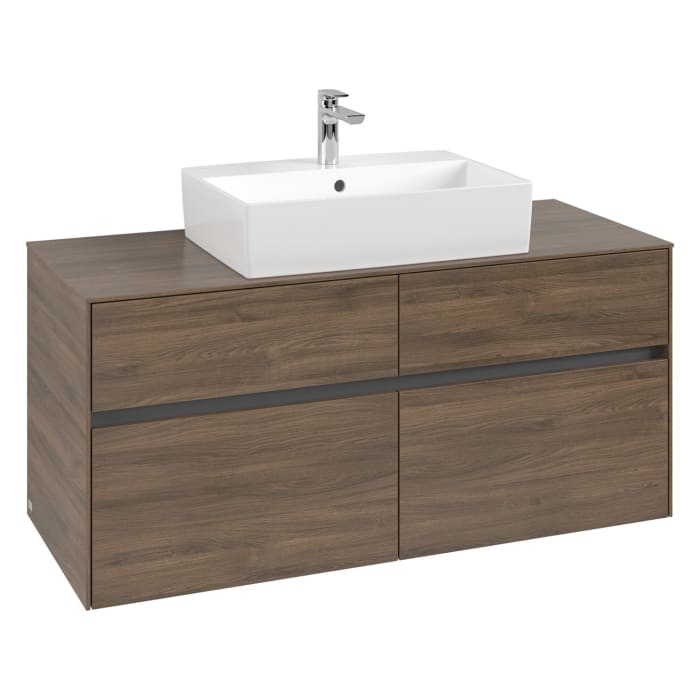 Villeroy & Boch Collaro Waschtischunterschrank 120 x 50 cm, mit 4 Auszügen