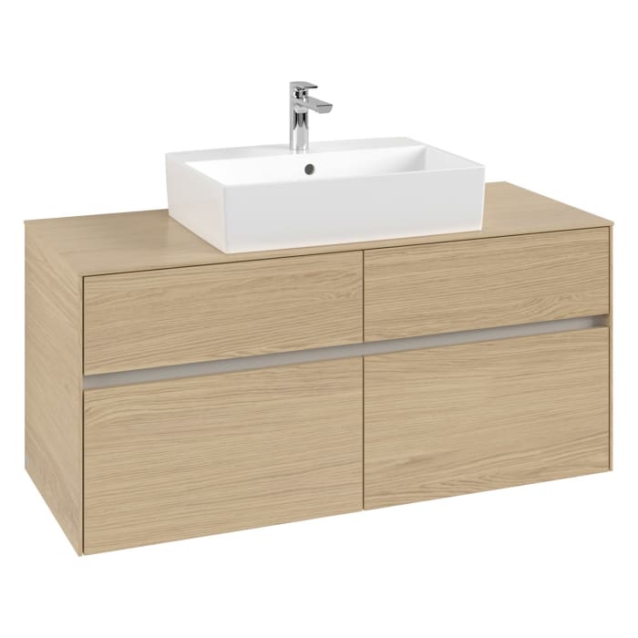 Villeroy & Boch Collaro Waschtischunterschrank 120 x 50 cm, mit 4 Auszügen