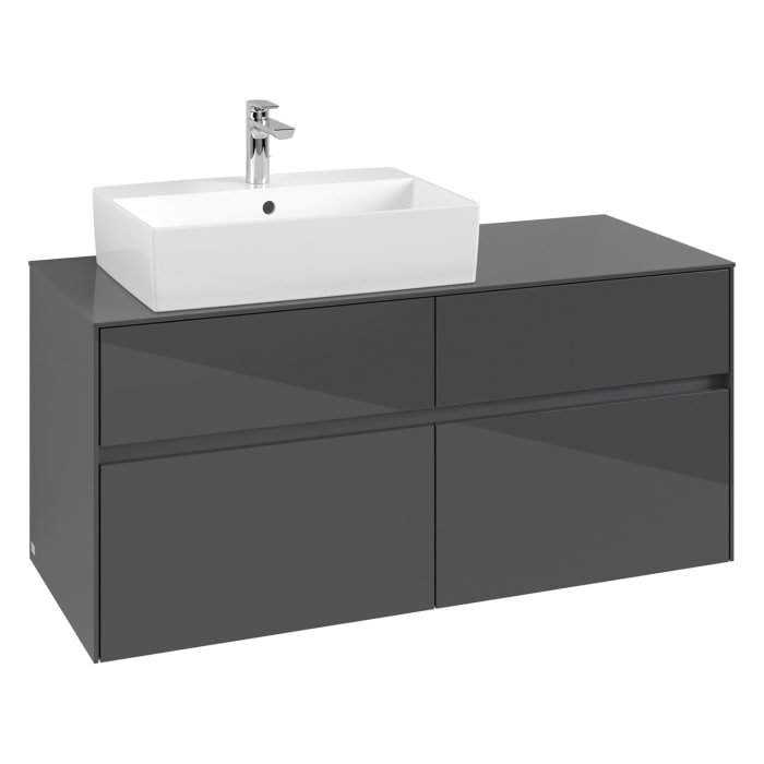 Villeroy & Boch Collaro Waschtischunterschrank 120 x 50 cm, mit 4 Auszügen